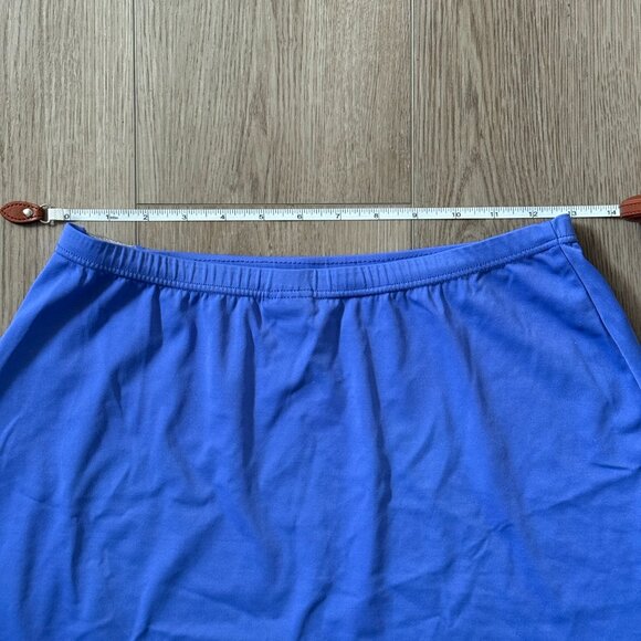 Vintage 90s'Y2K Nike Tennis Mini Skirt w/ Silver Snap Closure(no lining) - Picture 8 of 9